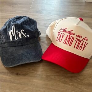 Mrs. and Sundays Baseball Caps